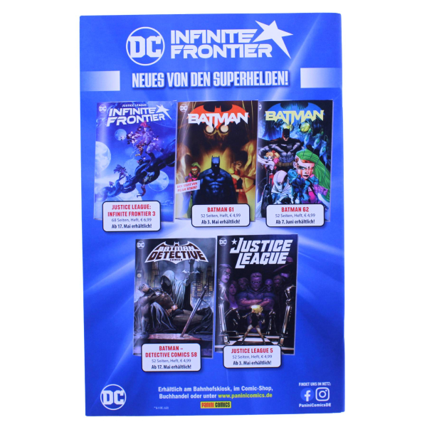 Justice League Comic Nr. 5 (Restart 2022) Panini – Schachmatt durch Checkmate